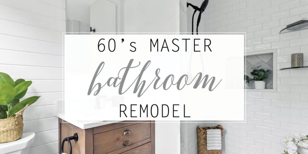 60’s Master Bathroom Remodel