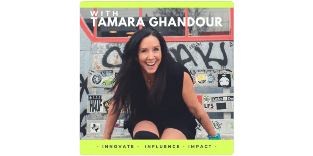 Featured on the Innovate Influence Impact Podcast with Tamara Ghandour
