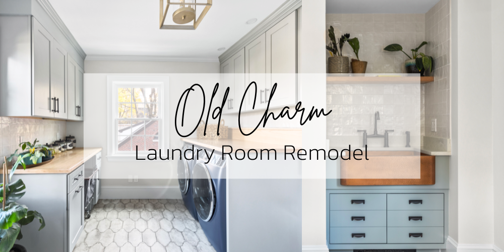 An old charm laundry room remodel