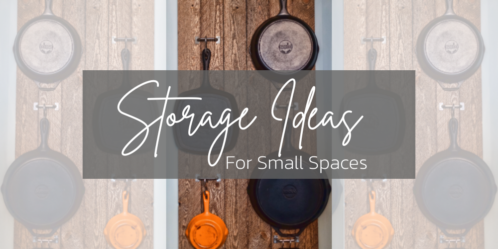 This blog post is dedicated to uncommon organization and storage ideas for small spaces in your home.