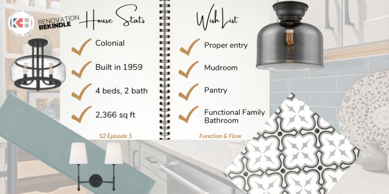 Renovation Rekindle S2 ep 5 wishlist
