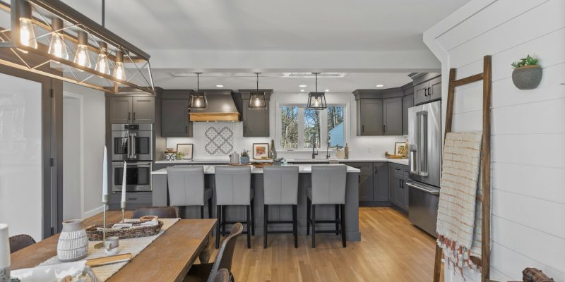Large kitchen island ideas