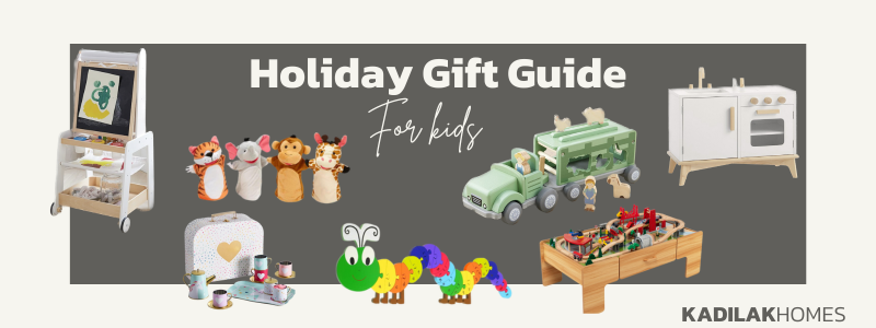 Holiday Gift Guide for Little Kids. Kids toy ideas, toddler gift ideas, gifts for young kids.
