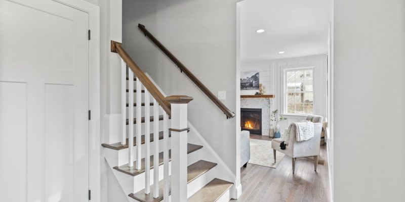 Living room off foyer