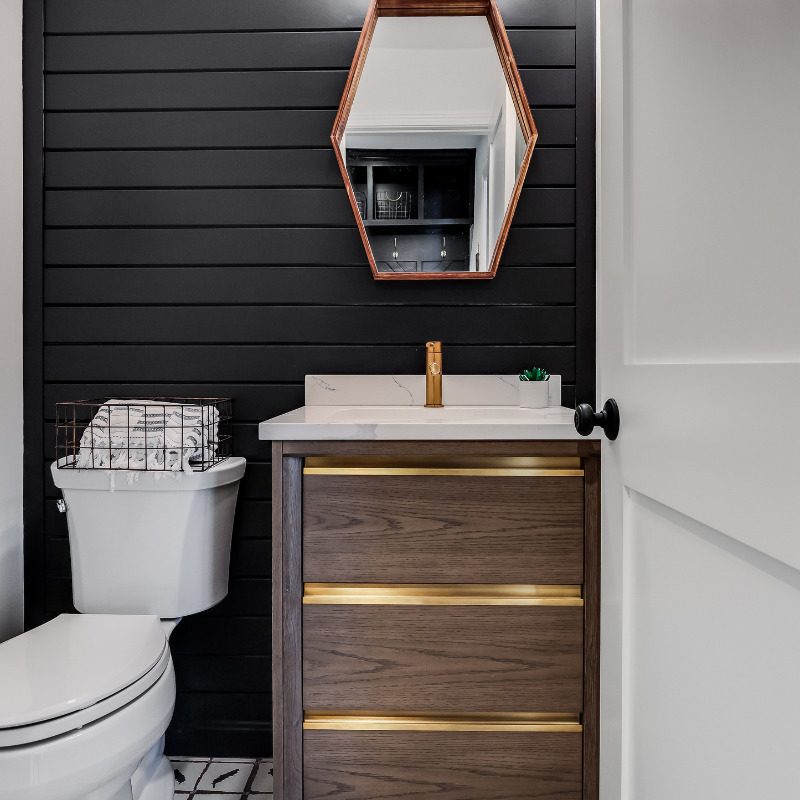 Statement Bathroom Vanity Mirror