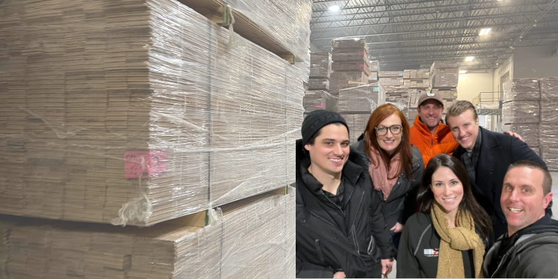 George to the rescue, George Oliphant, factory tour, revel woods, hardwood floors