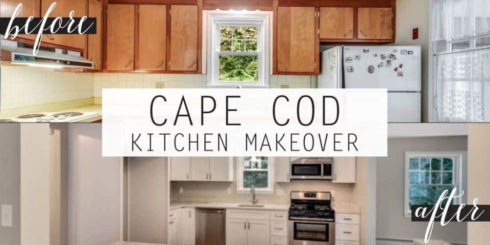 Cape Cod Kitchen Makeover