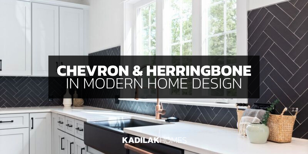 Chevron and Herringbone in Modern Home Design