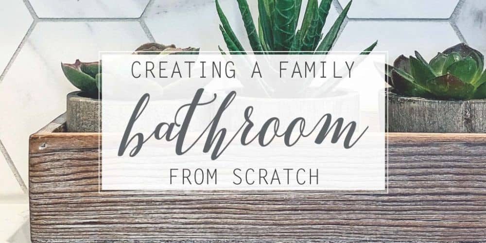 Creating A Family Bathroom From Scratch!
