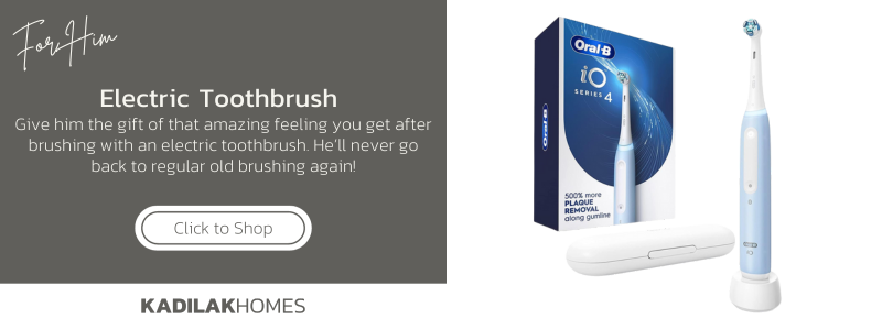 holiday gift ideas for him, best gift ideas for him, oral b electric toothbrush