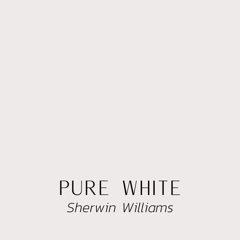 Pure White - Sherwin Williams