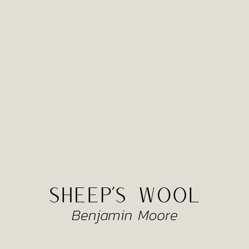Sheep's Wool - Benjamin Moore Wall Paint Color