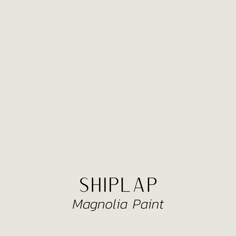 Shiplap - Magnolia Paint