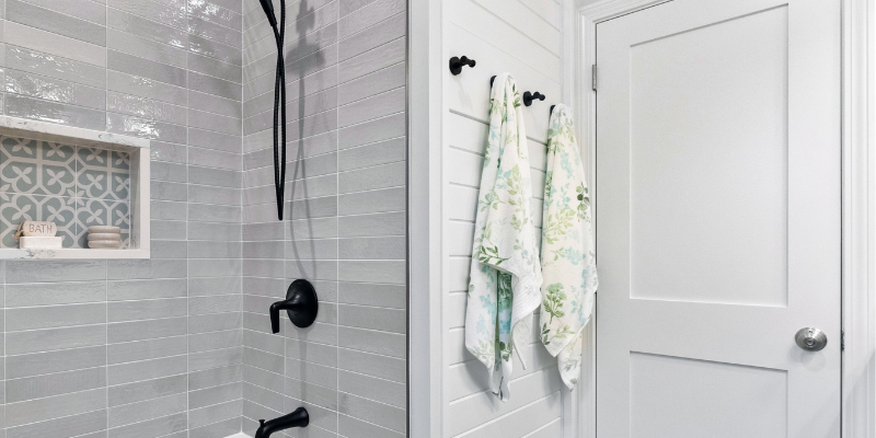 Vertical wall storage, towel nook, instantly doubles storage space