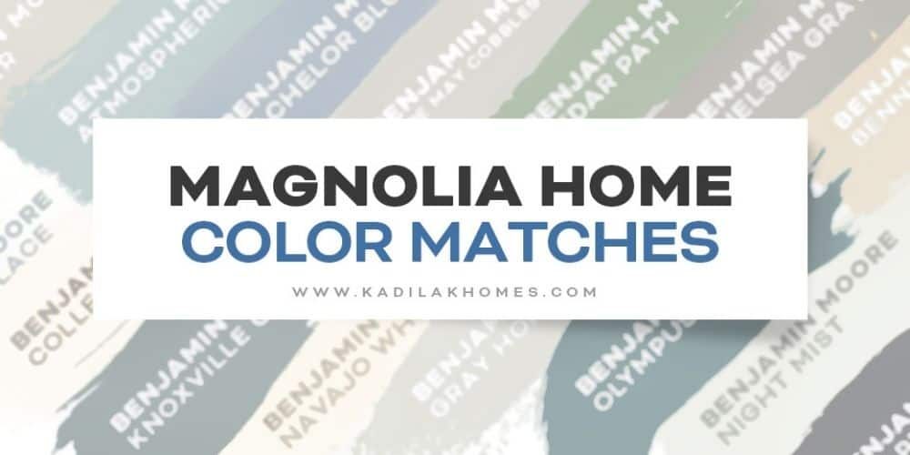 We Color Matched Magnolia Home’s & Benjamin Moore Paint Colors… So You Don’t Have To!
