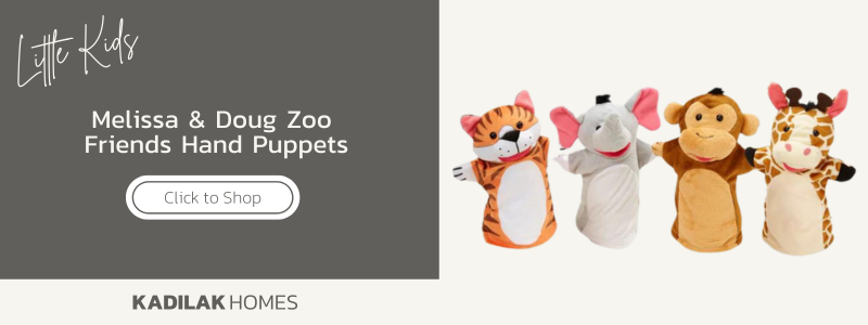 Hand puppets. Gift ideas for little kids, gift ideas for toddlers, grocery cart with food for kids, toy grocery cart from target, kids gifts at target, hoovy shopping cart toy